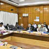 Karnataka CM Siddaramaiah along with his deputy D K Shivakumar holds a meeting with retired judges of the Supreme Court, irrigation experts, and former advocate generals over the Cauvery River water-sharing issue.
