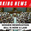 Article image for: Women's reservation bill signed into law by <i class="tbold">president droupadi murmu</i>