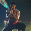 Mohit Malik performs Kalaripayattu for the show