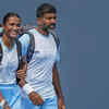 TENNIS: Rohan Bopanna/Rutuja Bhosale vs En-shuo Liang/Tsung-hao Huang (Chinese Taipei) Mixed Doubles GOLD medal match is underway