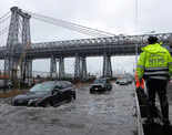 Torrential rains inundate New York City, brings chaos to subways and streets
