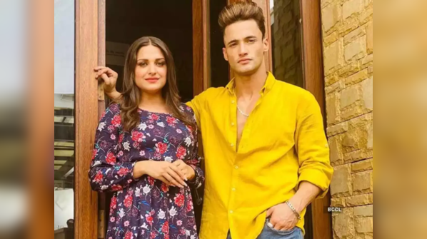 Asim Riaz and Himanshi Khurrana