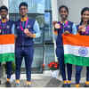 Indian men's, women's teams bag bronze in roller skating