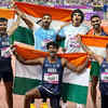 Asian Games 2023 highlights: Historic 1-2 for India! Neeraj grabs gold, Kishore takes silver in javelin; 4x400m men's relay team clinches gold for India