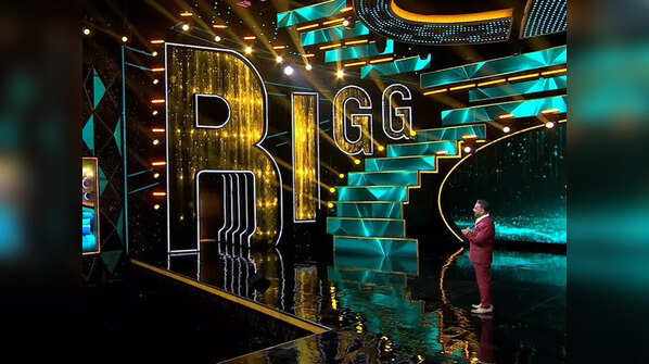 Host Kamal Haasan interacts with the audience