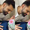 Rahul celebrates his first birthday as a dad