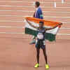 Sable after winning silver!