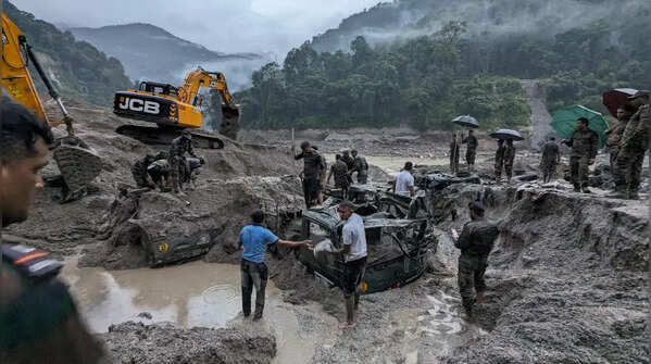Rescue operations by jawans