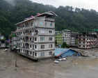 Sikkim flash floods leave behind trail of destruction, see pictures