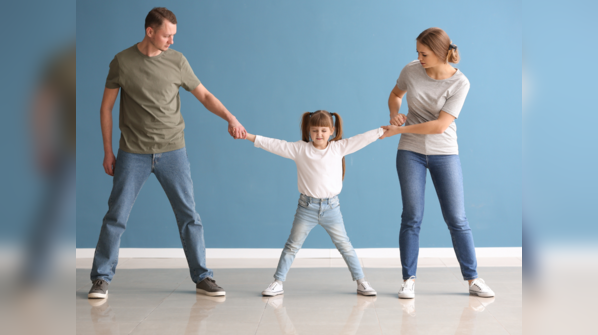 Try to maintain a healthy co-parenting relationship