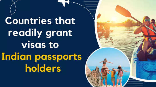 Countries that readily grant visas to Indian passports holders