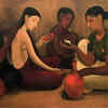 ​"Bride's Toilet" by Amrita Sher-Gil