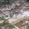 Roads washed away, houses damaged in Richu village of Mangan district following flash floods in Sikkim.