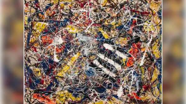 ‘Number 17A’ by Jackson Pollock