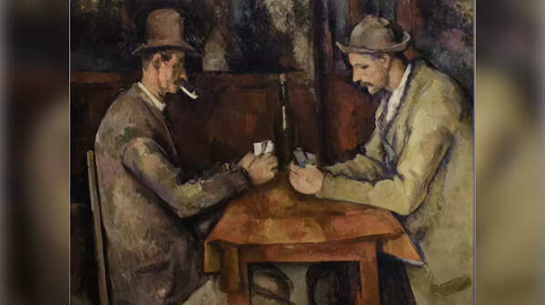 ‘The Card Players’ by Paul Cézanne
