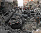 Israel launches fresh airstrikes on Gaza and battles to repel Hamas