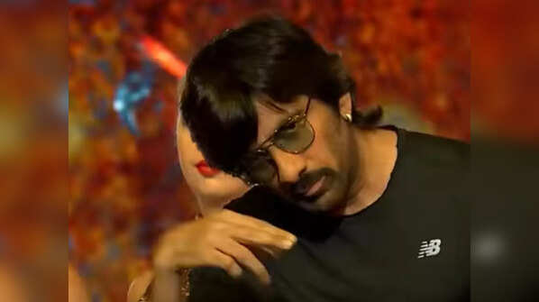 Raviteja on the stage