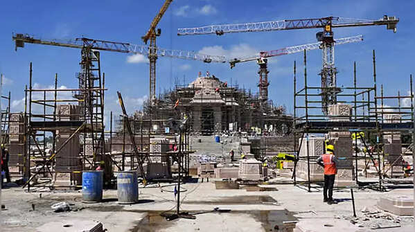Consecration ceremony of temple in Jan