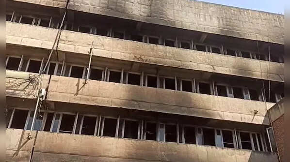 Fire at Chandigarh PGI