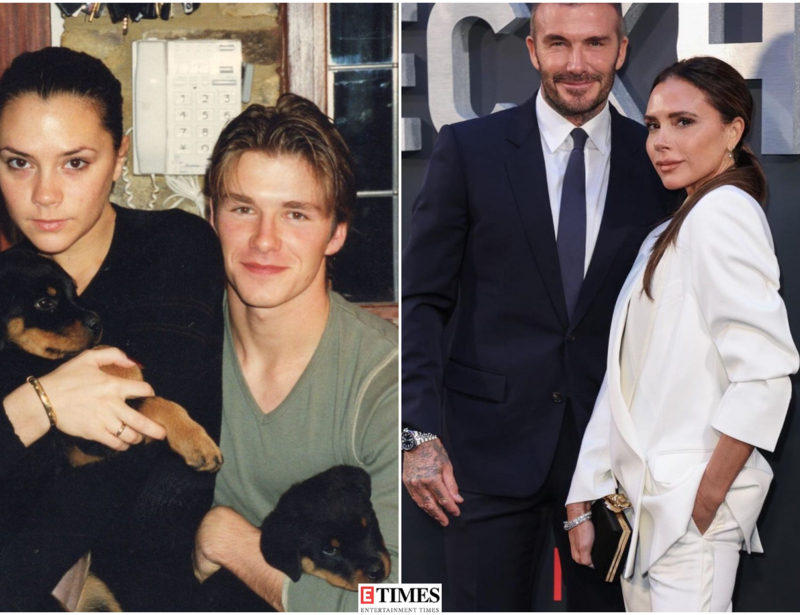 David and Victoria Beckham: A look at their fairytale romance in stunning throwback pictures
