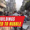 Article image for: Israel-Hamas war: Buildings in Karama neighbourhood of Gaza city reduced to rubble after <i class="tbold">israeli airstrikes</i>