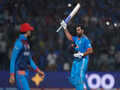 World Cup 2023 action in images: Rohit Sharma hits record WC century as India win by 8 wickets against Afghanistan