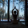 Performing the Anjali Mudra