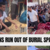 Article image for: Gaza runs out of space to bury its dead amid ongoing Israel-Hamas War