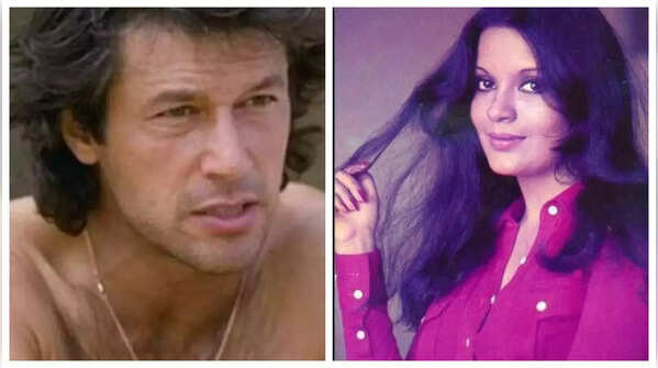 Imran Khan and Zeenat Aman