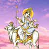 Article image for: <i class="tbold">ashtami</i> - Mahagauri's elegance in purple