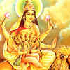 Panchami - Sunshine yellow with Skandamata