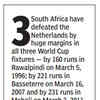 SA vs NED Live: The numbers game