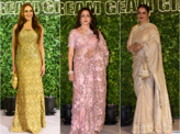 Hema Malini's 75th birthday: Esha Deol, Rekha and more attend the starry event, see pictures