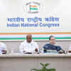 Assembly election 2023: Congress leader Rahul Gandhi along with party President Mallikarjun Kharge, and Sonia Gandhi