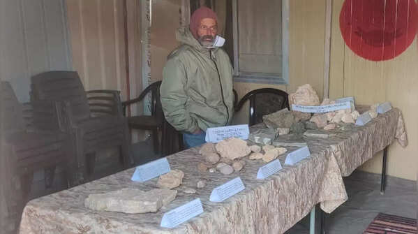Geologist in Ladakh