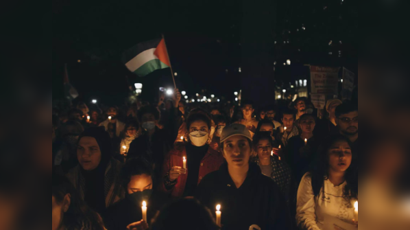 Protest erupted in the aftermath of an explosion in Gaza hospital