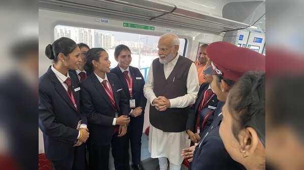 Inaugurating Delhi-Ghaziabad-Meerut RRTS Corridor