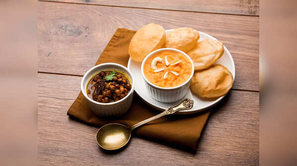 Why Poori, Halwa, and Kale Chane are prepared?