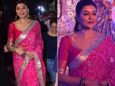 Sushmita Sen adds grace to Durga Pujo celebration with her daughters and mesmerising Dhunuchi Dance, see pictures