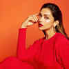 Deepika padukone red dress best sale