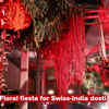 Article image for: Floral fiesta for Indo-Swiss dosti
