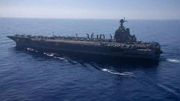 US deploys its attack ships