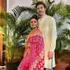 ​Sreejita De with husband Michael
