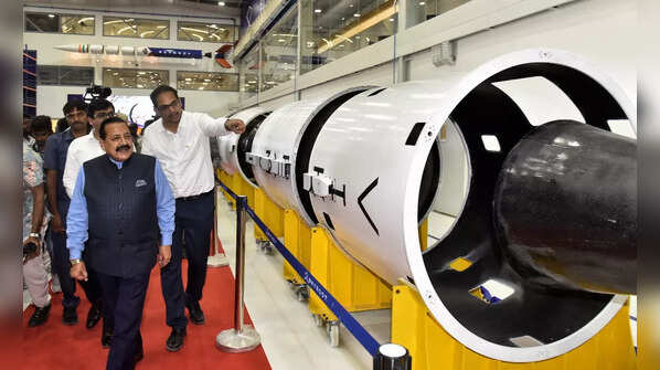 Multi-stage launch vehicle Vikram-1