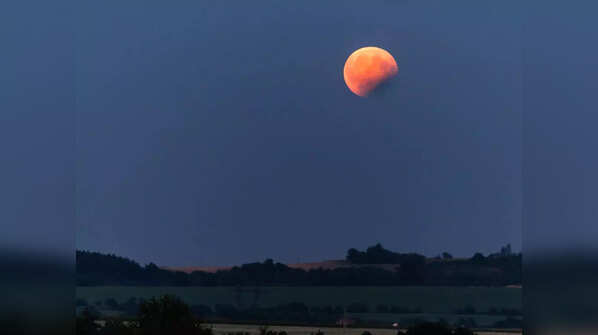 Lunar eclipse in India