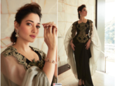 Tamannaah Bhatia flaunts her regal avatar in black embroidered gown, pictures set the internet ablaze