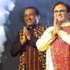 Taarak Mehta's iconic Jija-sala Dilip Joshi and Mayur Vakani celebrate Navratri together