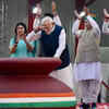 PM Modi applies ceremonial tilak