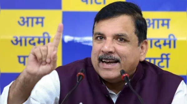 Oct 4, 2023: AAP MP Sanjay Singh's taken into custody after ED raids