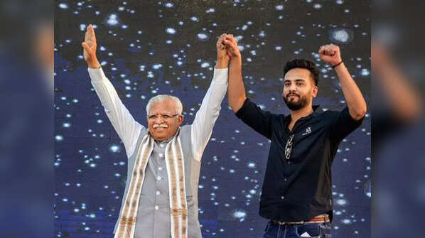 Meeting the Haryana CM